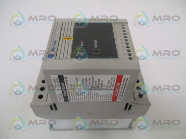 ALLEN BRADLEY 160-AA04NPS1 SER. C F/W 7.06 SPEED CONTROLLER *NEW IN BOX*