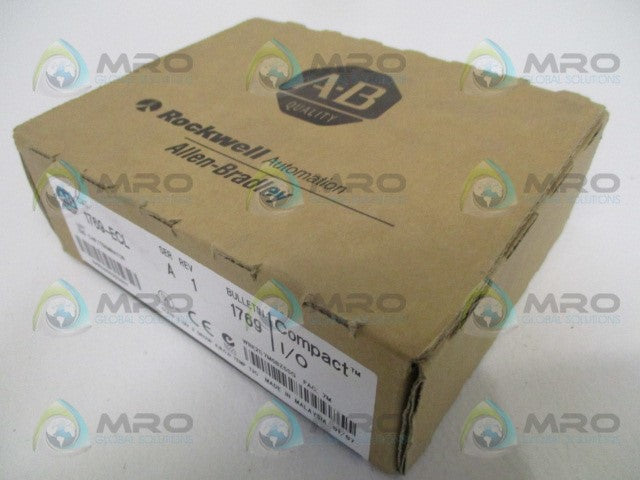 ALLEN BRADLEY COMPACT I/O 1769-ECL SER. A LEFT END CAP DATE:2007*FACTORY SEALED*