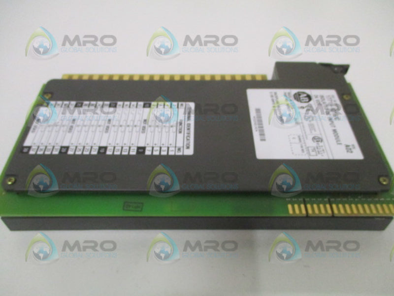 ALLEN BRADLEY 1771-IQ16 SER. C ISOLATED INPUT MODULE *USED*