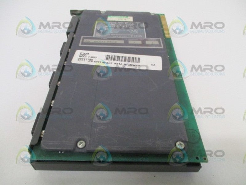 ALLEN BRADLEY 1771-KA SER. A F/W F COMMUNICATION ADAPTER MODULE *USED*