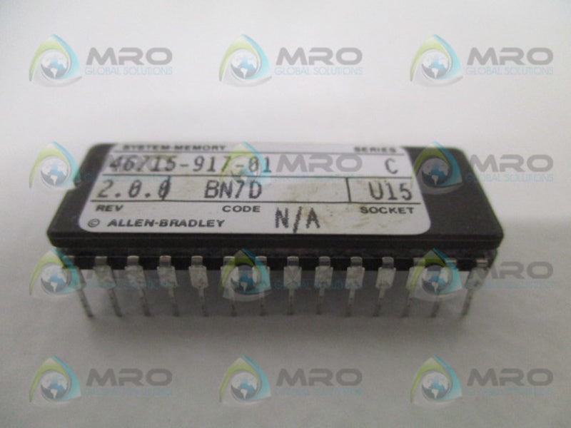 ALLEN BRADLEY 46715-917-01 SER. C MEMORY CHIP *NEW NO BOX*