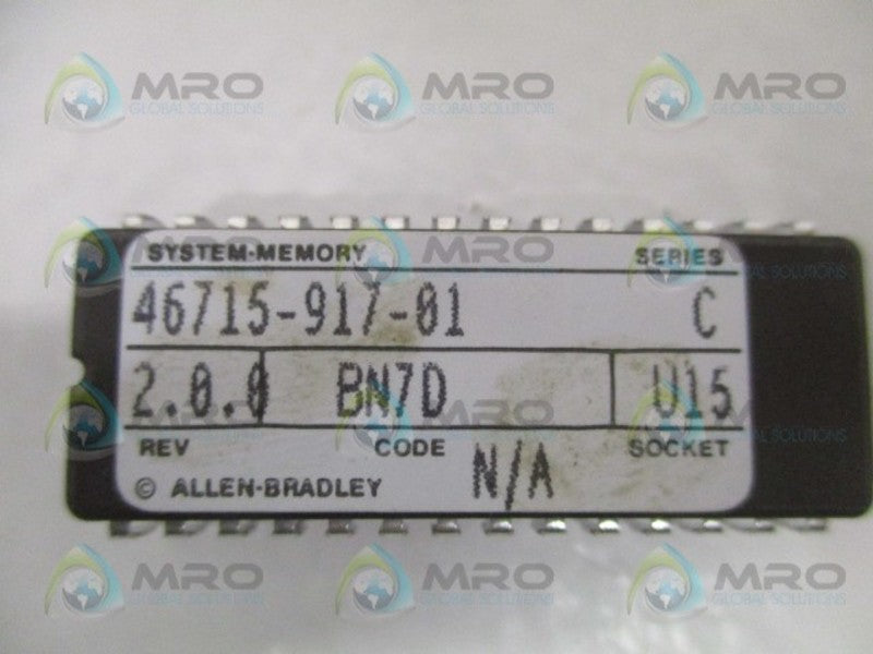 ALLEN BRADLEY 46715-917-01 SER. C MEMORY CHIP *NEW NO BOX*