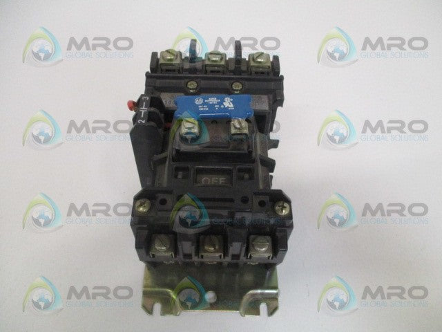 ALLEN BRADLEY 500F-AOD930 SER. B CONTACTOR SIZE 0 *USED*