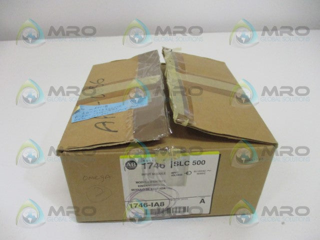 ALLEN BRADLEY SLC 500 1746-IA8 SER. A INPUT MODULE *NEW IN BOX*