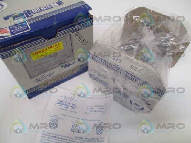 ANTI-KEYSTONE 728 BRAIDED GRAPHITE PACKING SIZE: 1/8" LBS: 1.00 *NEW IN BOX*