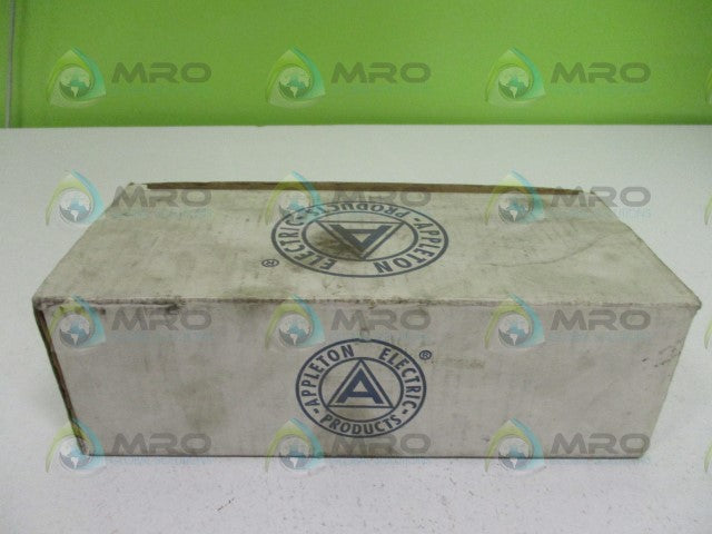 APPLETON LB200-A CONDUIT BODY 2" *NEW IN BOX*