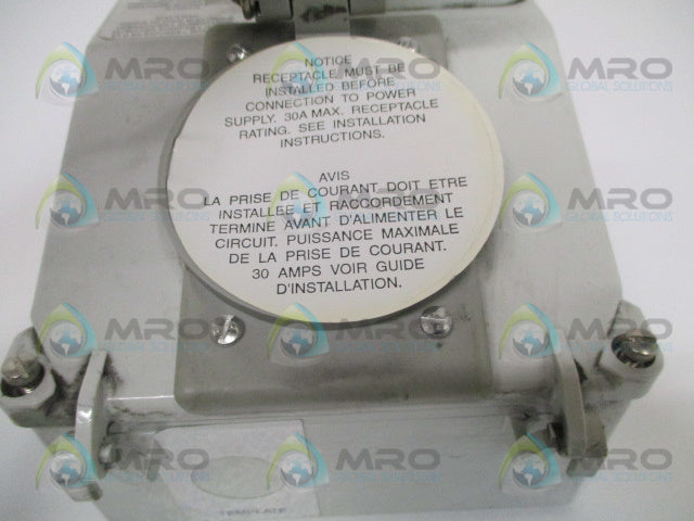 ARROW HART SE6000 SWITCHED HART LOCKED ENCLOSURE *USED*