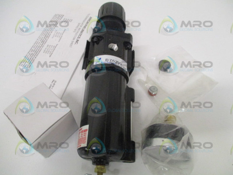 ARROW PNEUMATIC B752GW  1/4" FILTER REGULATOR W/ GAUGE *NEW IN BOX*