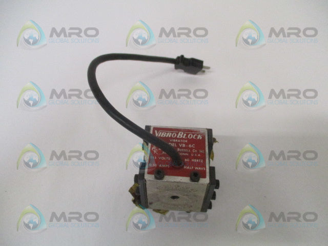 ARTHUR G RUSSELL VB-6C VIBROBLOCK VIBRATOR *USED*