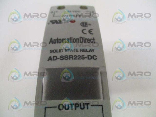 AUTOMATION DIRECT AD-SSR225-DC SOLID STATE RELAY *NEW IN BOX*