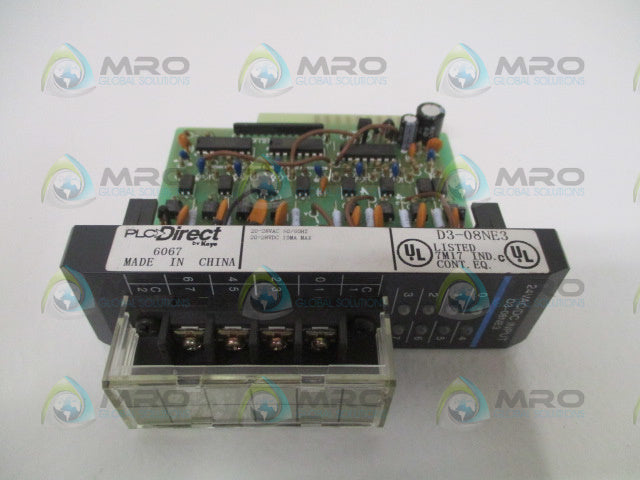 PLC DIRECT D3-08NE3 INPUT MODULE *NEW NO BOX*