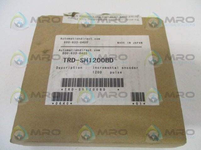 AUTOMATION DIRECT TRD-SH1200BD INCREMENTAL ENCODER 1200 PULSE *NEW IN BOX*