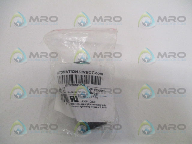 AUTOMATION DIRECT ECX2052-24L GREEN INDICATING LIGHT *NEW IN FACTORY BAG*