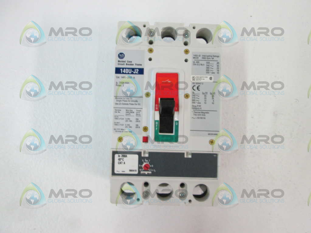 Allen Bradley 140UJ2D3D20 NSFP **GENUINE** AB 140U J2D3 D20