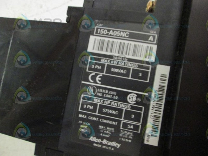 Allen Bradley 150A05NC NSFP * GENUINE * AB 150 A05NC