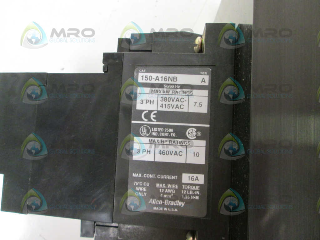 Allen Bradley 150A16NB NSNP **GENUINE** AB 150 A16NB