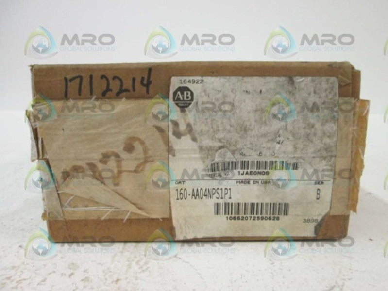 Allen Bradley 160AA04NPS1P1 NSFP * GENUINE * AB 160 AA04NPS1P1