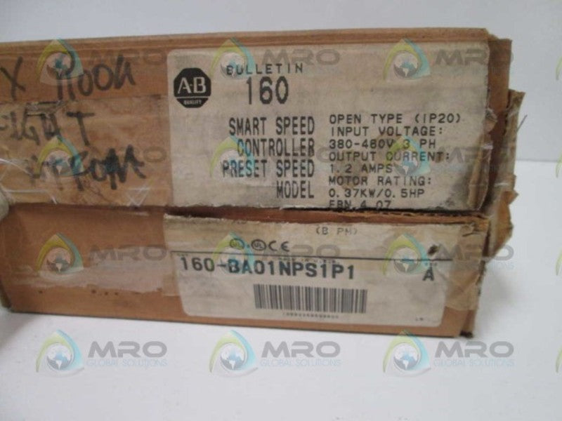 Allen Bradley 160BA01NPS1P1 NSFP * GENUINE * AB 160 BA01NPS1P1