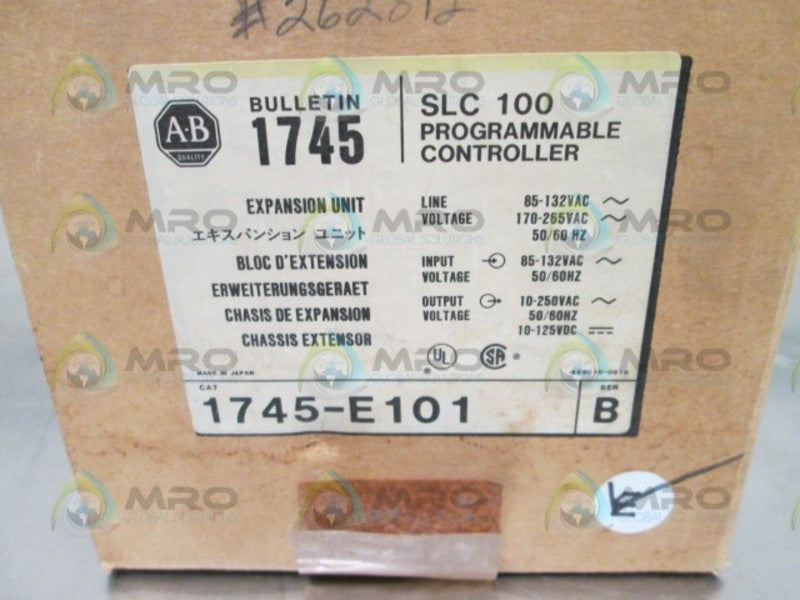 Allen Bradley 1745E101 NSFP * GENUINE * AB 1745 E101