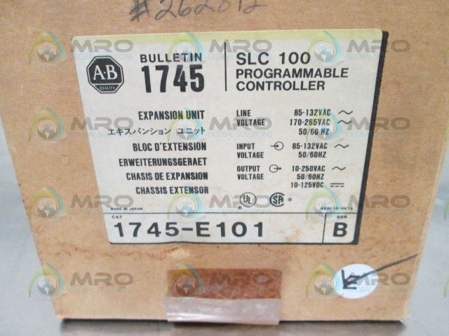 Allen Bradley 1745E101 NSFP **GENUINE** AB 1745 E101
