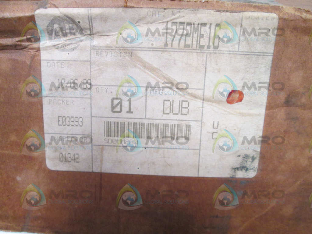 Allen Bradley 1772ME16 NSFP **GENUINE** AB 1772 ME16