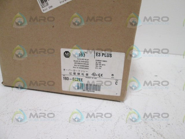 Allen Bradley 193EC2EE NSFP **GENUINE** AB 193 EC2EE