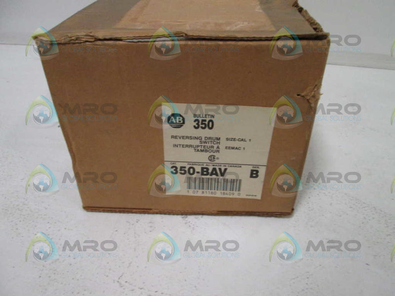 Allen Bradley 350BAV NSFP ** GENUINE ** AB 350 BAV