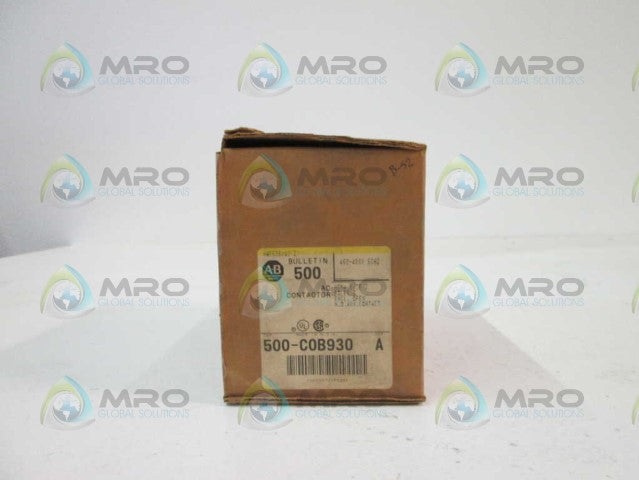 Allen Bradley 500COB930 NSFP **GENUINE** AB 500 COB 930