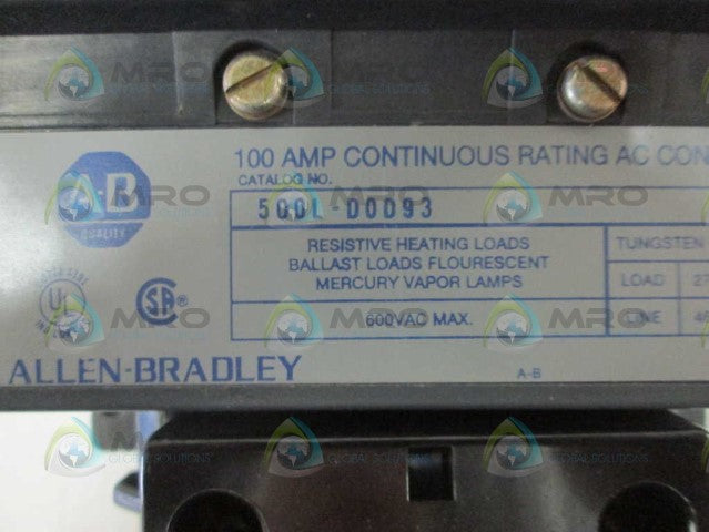 Allen Bradley 500LDOD93 NSFP **GENUINE** AB 500L DOD 93