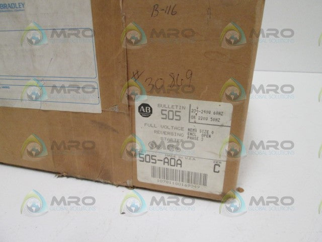 Allen Bradley 505AOA NSFP **GENUINE** AB 505 AOA