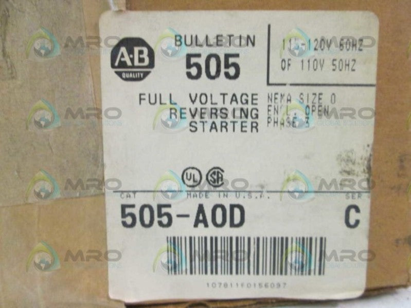 Allen Bradley 505AOD NSFP ** GENUINE ** AB 505 AOD