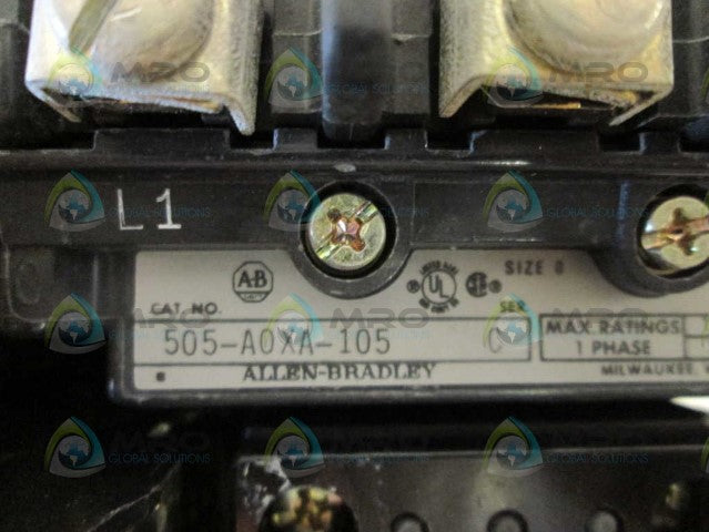 Allen Bradley 505AOXA105 NSFP **GENUINE** AB 505 AOXA 105