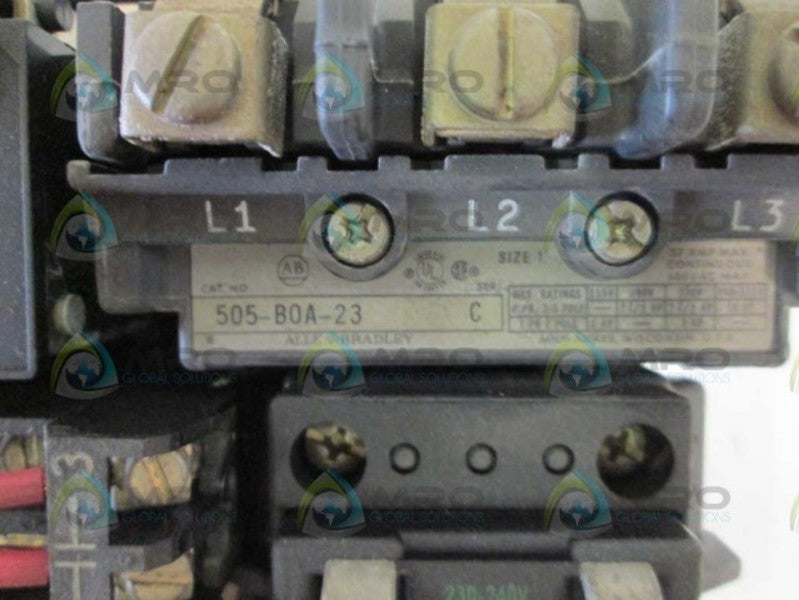 Allen Bradley 505BOA23 NSNP * GENUINE * AB 505 BOA 23