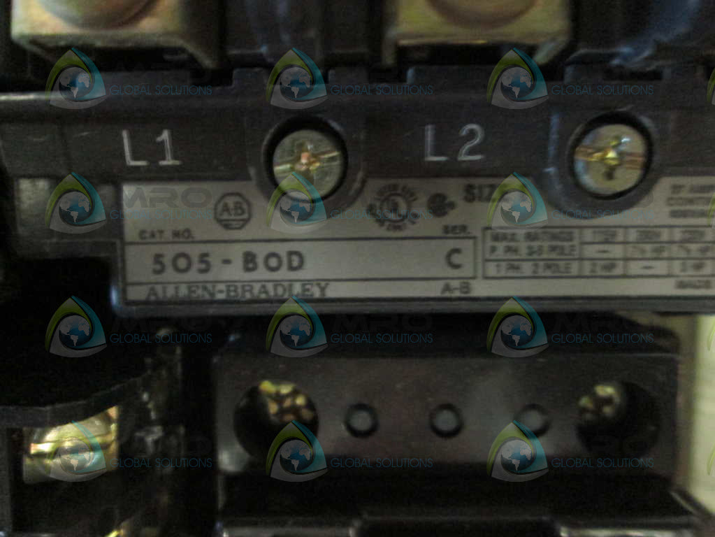 Allen Bradley 505BAD NSFP **GENUINE** AB 505 BAD