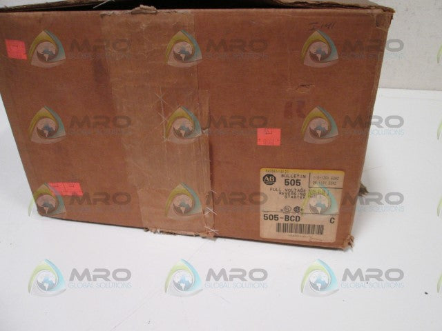 Allen Bradley 505BCD NSFP * GENUINE * AB 505 BCD