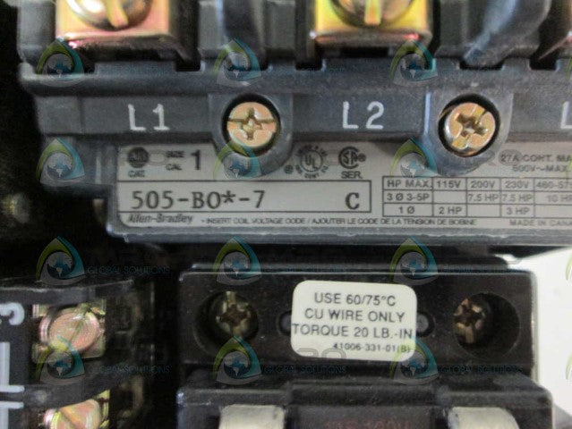 Allen Bradley 505BOD7 NSFP **GENUINE** AB 505 BOD 7