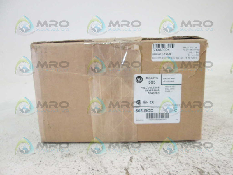 Allen Bradley 505BOD NSFP ** GENUINE ** AB 505 BOD