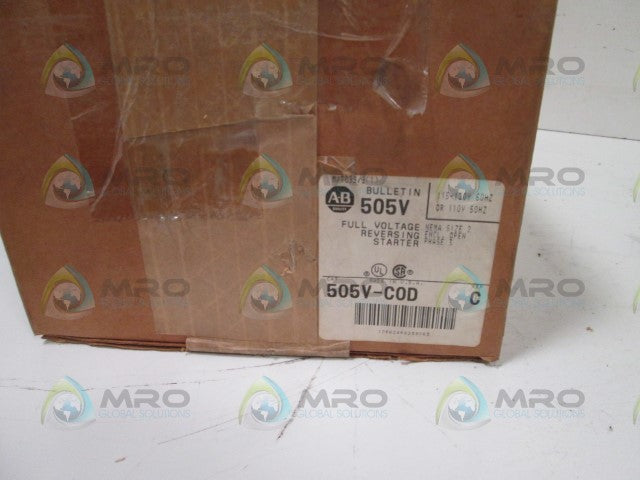 Allen Bradley 505VCOD NSFP **GENUINE** AB 505V COD