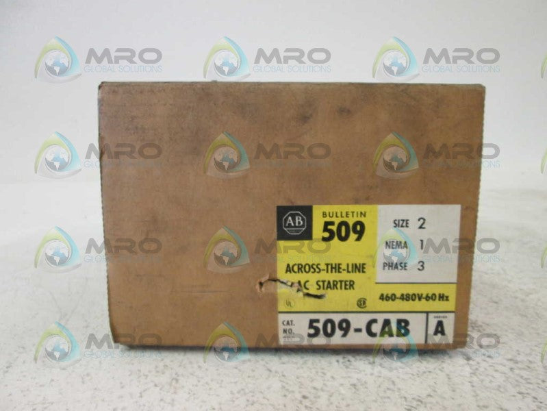 Allen Bradley 509CAB NSFP **GENUINE** AB 509 CAB