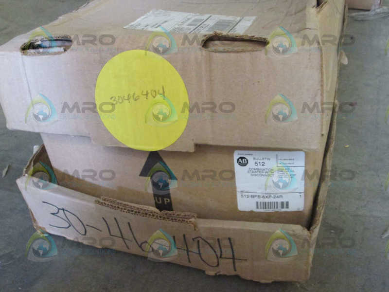 Allen Bradley 512BFB6XP24R NSFP * GENUINE * AB 512 BFB 6XP 24R