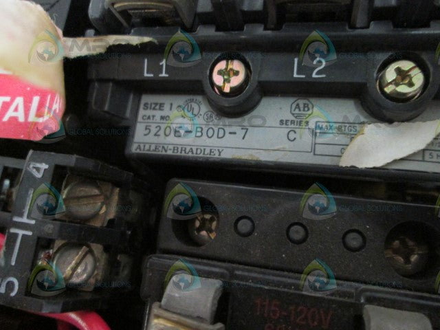 Allen Bradley 520EBOD7 SER. C NSNP **GENUINE** AB 520E BOD7