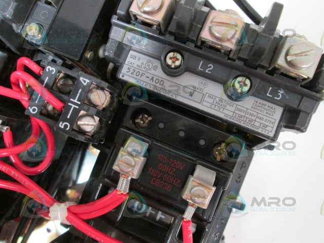 Allen Bradley 520FAOD SER. W NSNP **GENUINE** AB 520F AOD