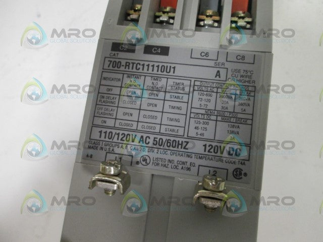 Allen Bradley 700RTC11110U1 NSNP * GENUINE * AB 700 RTC11110U1