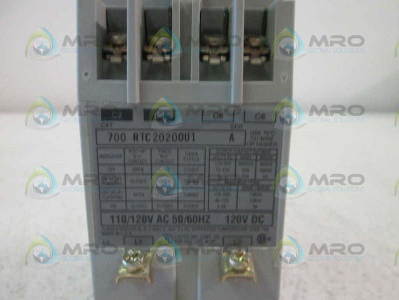 Allen Bradley 700RTC20200U1 NSNP * GENUINE * AB 700 RTC20200U1