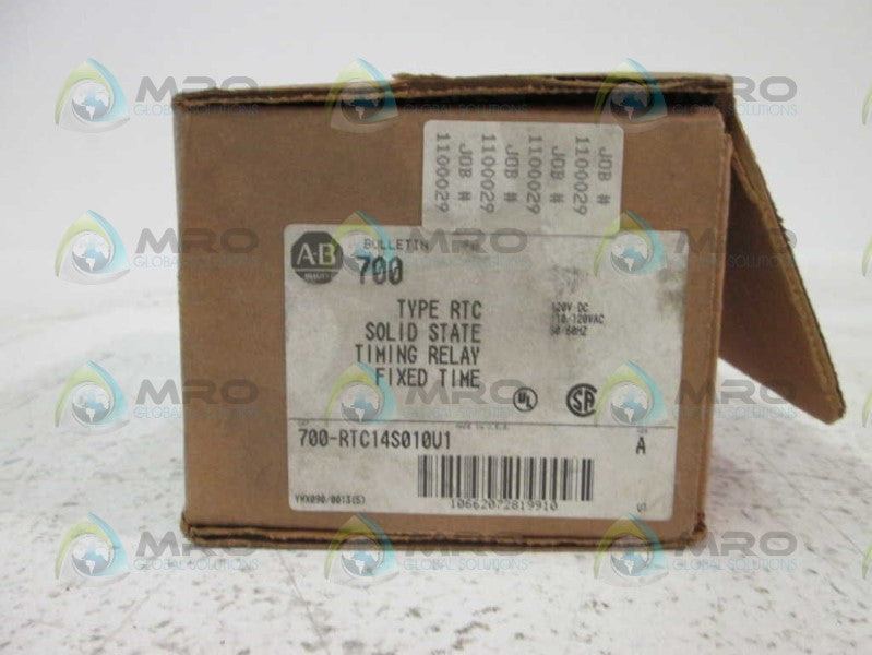 Allen Bradley 700RTC14S010U1 NSFP **GENUINE** AB 700 RTC14S010U1