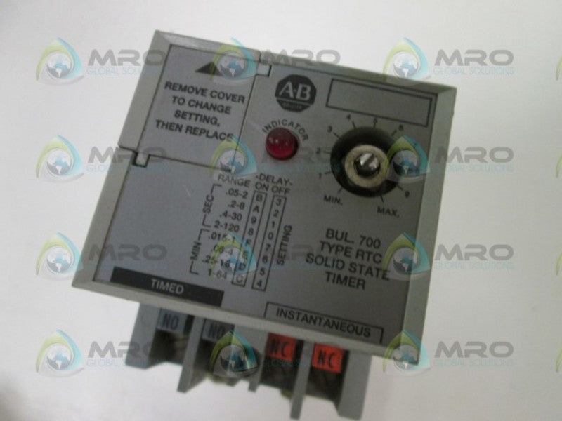 Allen Bradley 700RTC02200U1 NSFP * GENUINE * AB 700 RTC02200U1