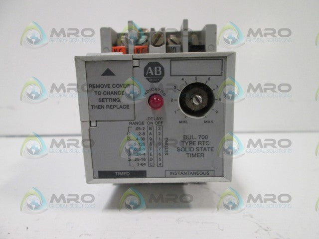 Allen Bradley 700RTC10020U1 NSNP **GENUINE** AB 700 RTC10020U1