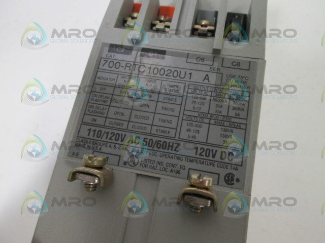 Allen Bradley 700RTC10020U1 NSNP **GENUINE** AB 700 RTC10020U1