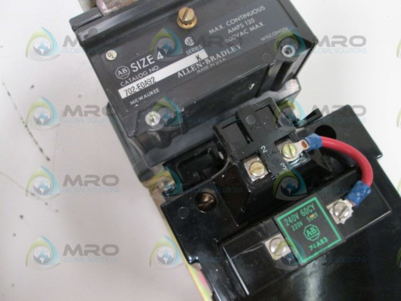Allen Bradley 702EOA92 NSFP * GENUINE * AB 702 EOA 92