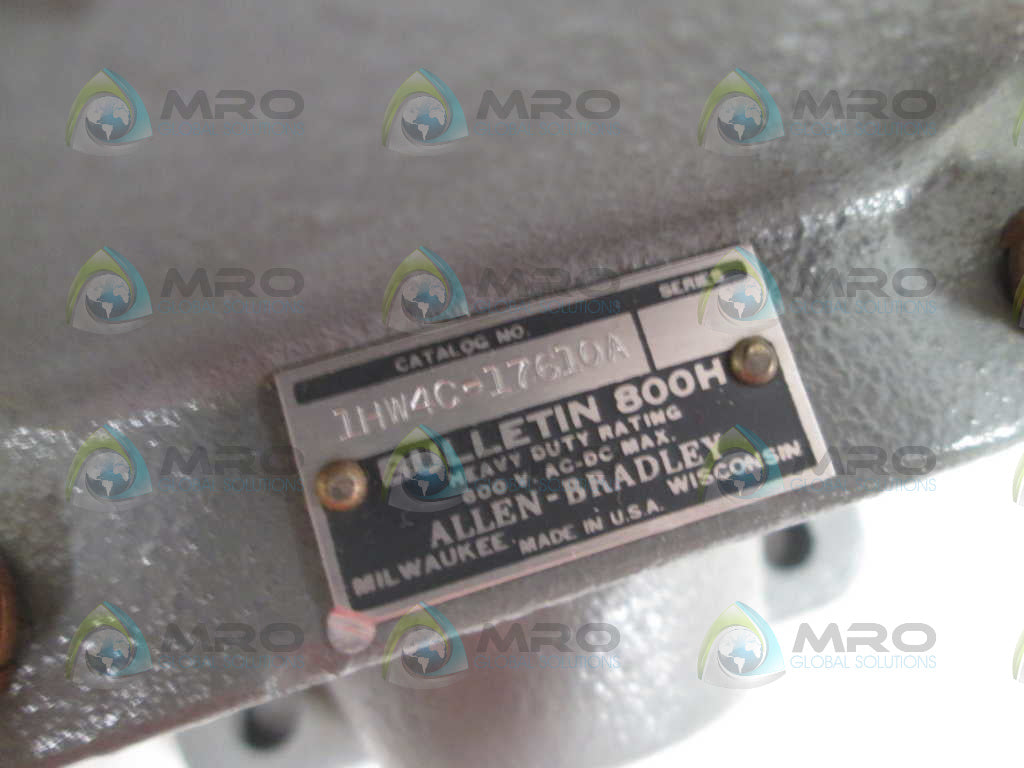 Allen Bradley 800H1HW4C17610 NSFP **GENUINE** AB 800H 1HW4C 17610
